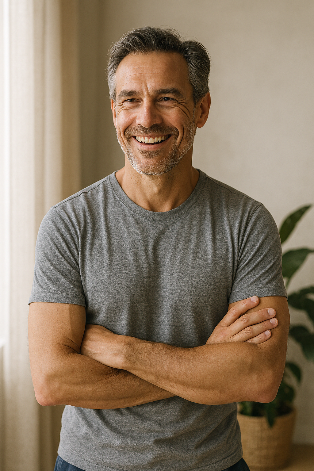 Editorial image representing men’s wellness and daily vitality