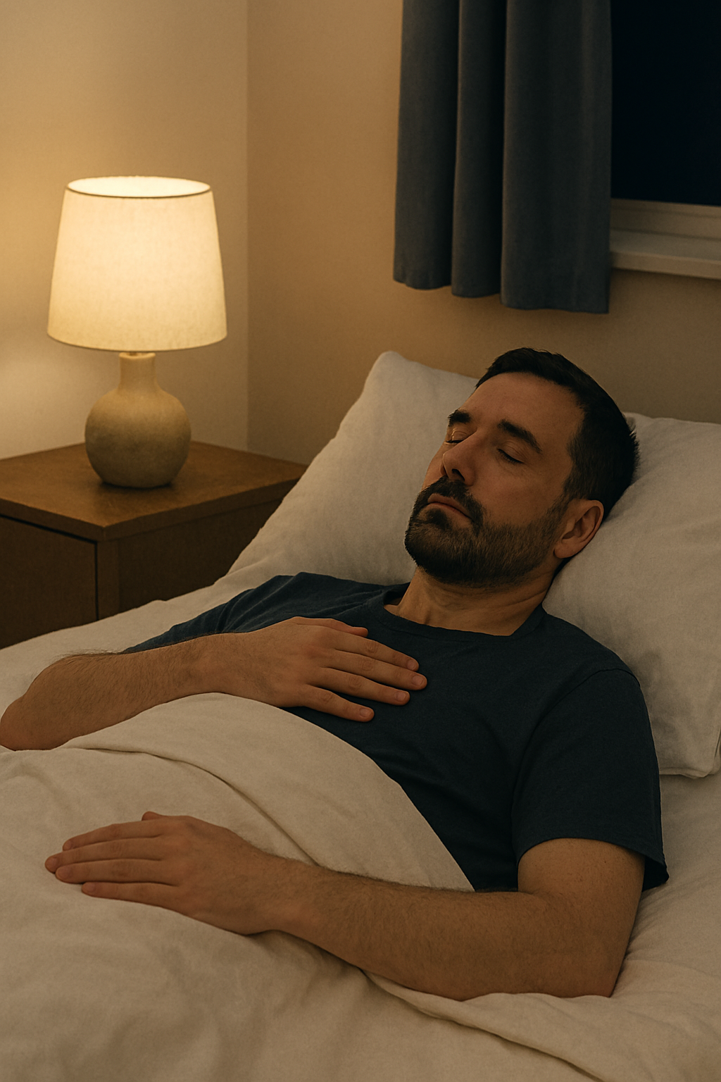 Sleep quality and long-term health illustrated through rest, recovery, and balance.